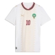 Billige Fotballdrakt Marokko Brahim Diaz #10 Replika Bortedrakt Dame VM 2026 Kortermet Billige Fotballdrakt Marokko Brahim Diaz #10 Replika Bortedrakt Dame VM 2026 Kortermet